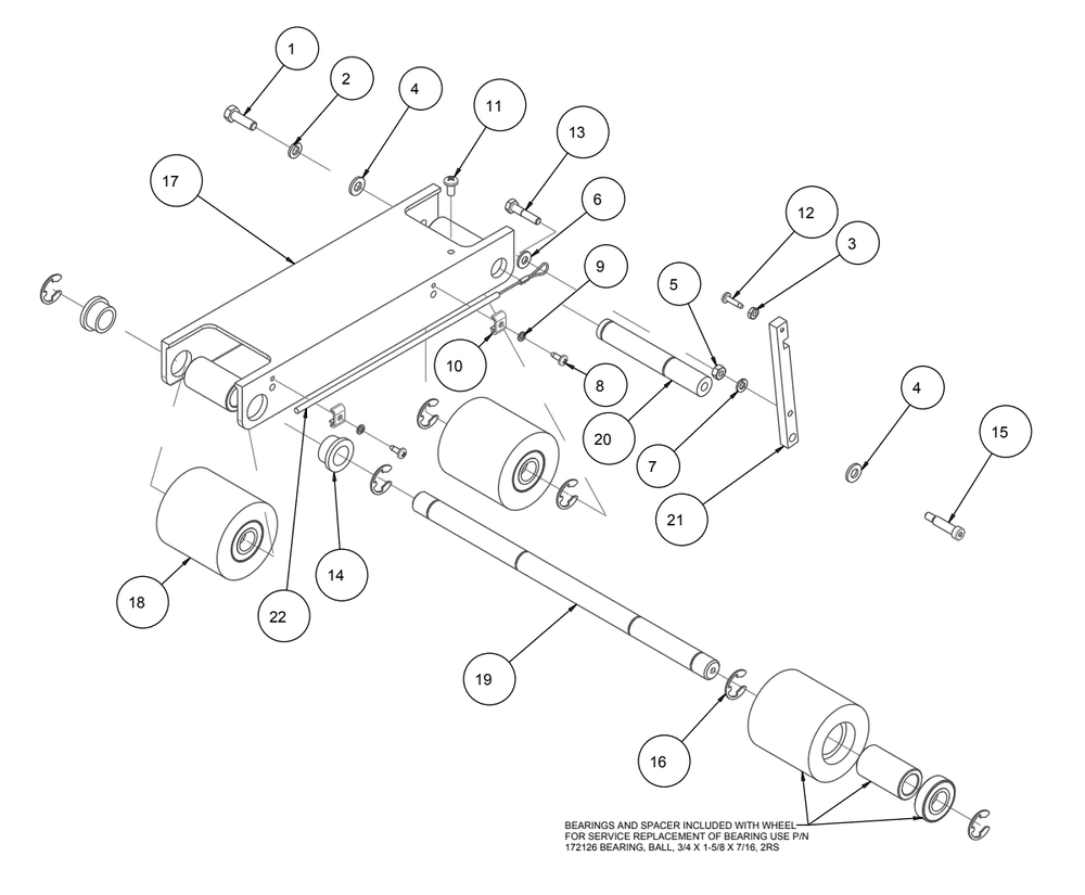 Section 05 Diagram and Parts List for SRX-150 172023-H MK Diamond Concrete Saw
